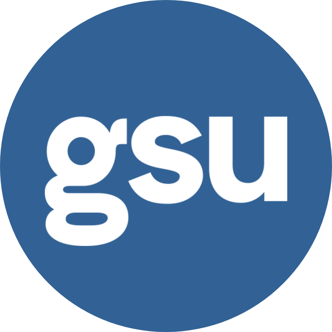 gsu logo in blue circle